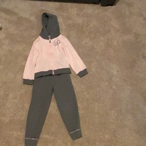 Calvin Klein Jeans matching girls set